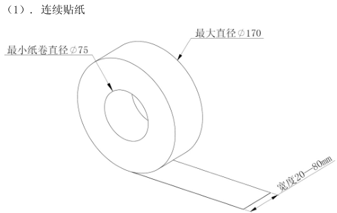 電纜標(biāo)牌打印機(jī)SP650打印連續(xù)貼紙
